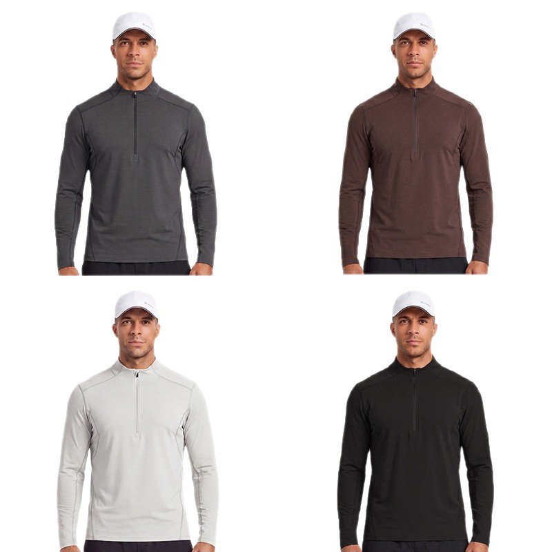 Cooling Long Sleeve Moisture Wicking Sun Protection Outdoor Sports T-Shirt - Image 2