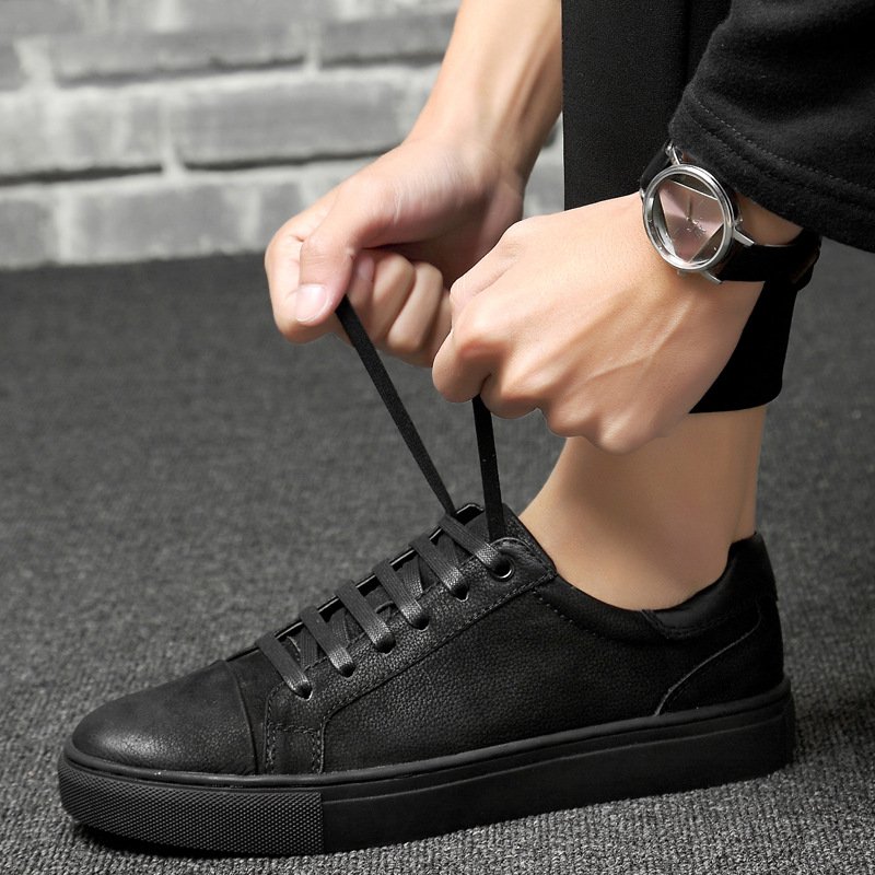 Men's Business Casual Genuine Leather Suede Casual Shoes - Image 2