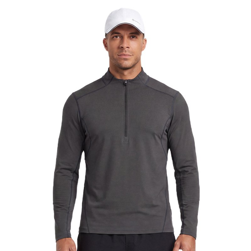 Cooling Long Sleeve Moisture Wicking Sun Protection Outdoor Sports T-Shirt - Image 3