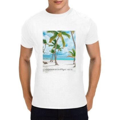 Men - Heavy Cotton T-Shirt - Front Print (Made in USA,Ships to USA Only)